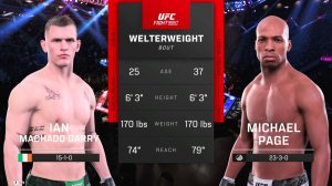 Иэн Мачадо Гэрри VS Майкл Пэйдж
