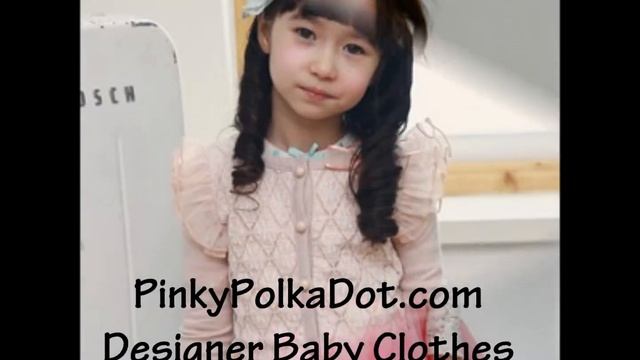 Designer Baby Clothes at PinkyPolkaDot.com | Designer baby outfit смотреть онлайн