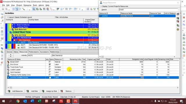 How to Assign Resources to Project in Primavera P6 | How to Allocate Resources in Primavera P6 | #P смотреть онлайн