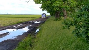 МАЗ 5549 по бездорожью МТЗ 82