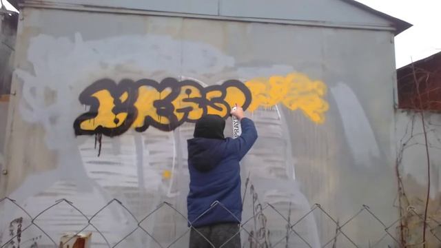 рисуем баллонами и булетом|спалили смотреть онлайн