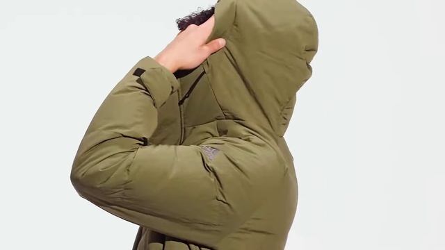 BIG BAFFLE DOWN COATA LONG DOWN COAT FOR HEAD-TO-TOE WARMTH. смотреть онлайн