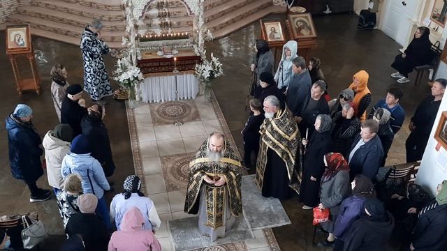 Слово после прочтения Канона о распятии Господни и на плач Пресвятыя Богородицы. 18.04.25г. смотреть онлайн