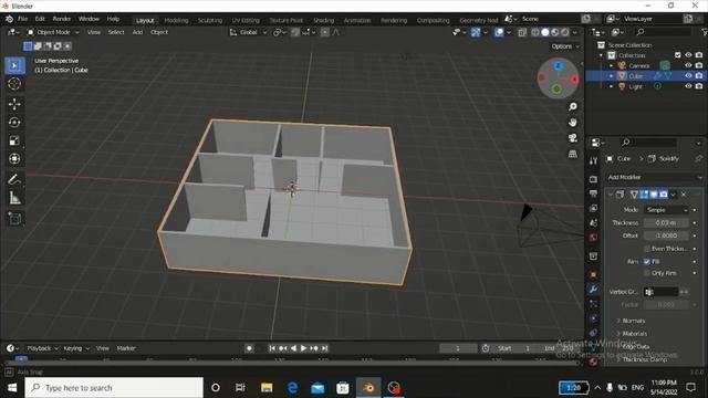 cara mudah membuat design ruangan di blender 3.0 part 1 смотреть онлайн