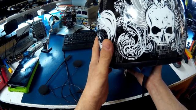 Ebike  Helmet Wireless Headset Bluetooth Intercom Headset