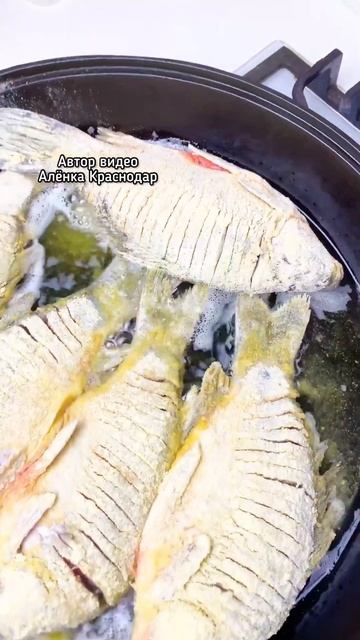 Жареные караси по Деревенски #рецепт #recipes #food #cooking #карась