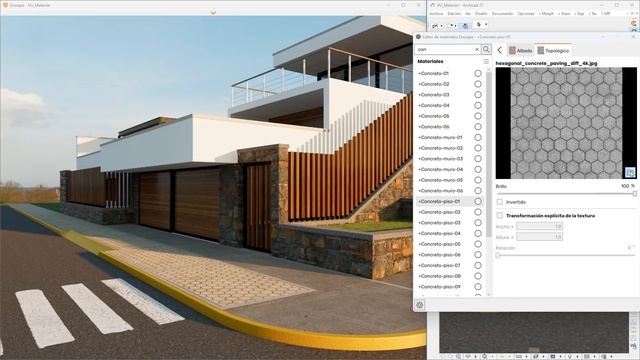Render Exterior Archicad + Enscape