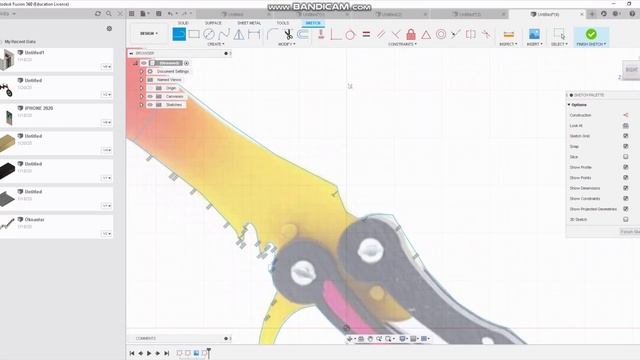 Нож бабочка во Fusion 360 смотреть онлайн