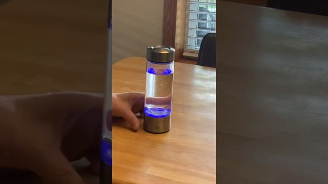 Hydrogen Water Bottle Portable Hydrogen Water Ionizer Machine Hydrogen Rich Water Generator Review, смотреть онлайн