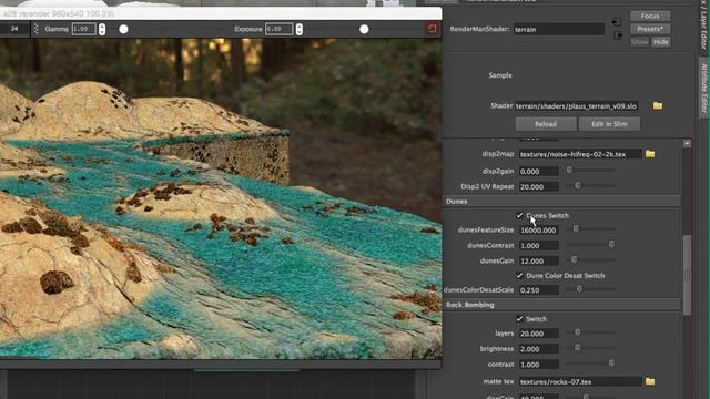 RenderMan Shader: Procedural Terrain смотреть онлайн
