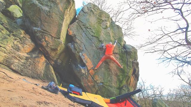 Harz - Langenstein - Coronarider 7B+ FA смотреть онлайн