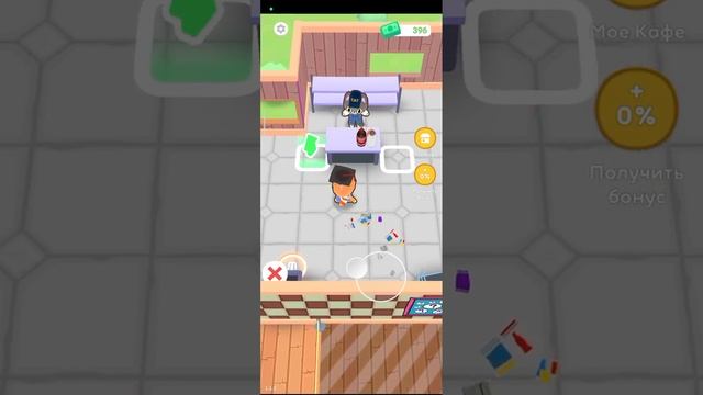 Получаю картошку фри в кафе симбачке