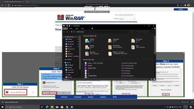COMO BAIXAR E USAR O WINRAR GRATUITAMENTE!! TUTORIAL 2021 ATUALIZADO!! (2021) смотреть онлайн