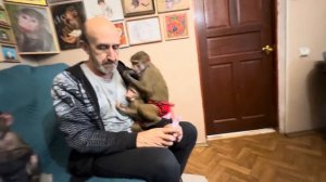 Люся -Ягуся добралась дома до посылочки и началась ОБЕЗЬЯНЬЯ РАСПАКОВКА)))