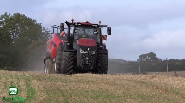 The All New Case IH LB436 HD Baler & Case IH Magnum 340 AFS Tractor