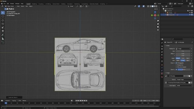 HOW TO SET REFERENCE IN BLENDER 3.6 | HINDI | TIPS AND TRICKS смотреть онлайн