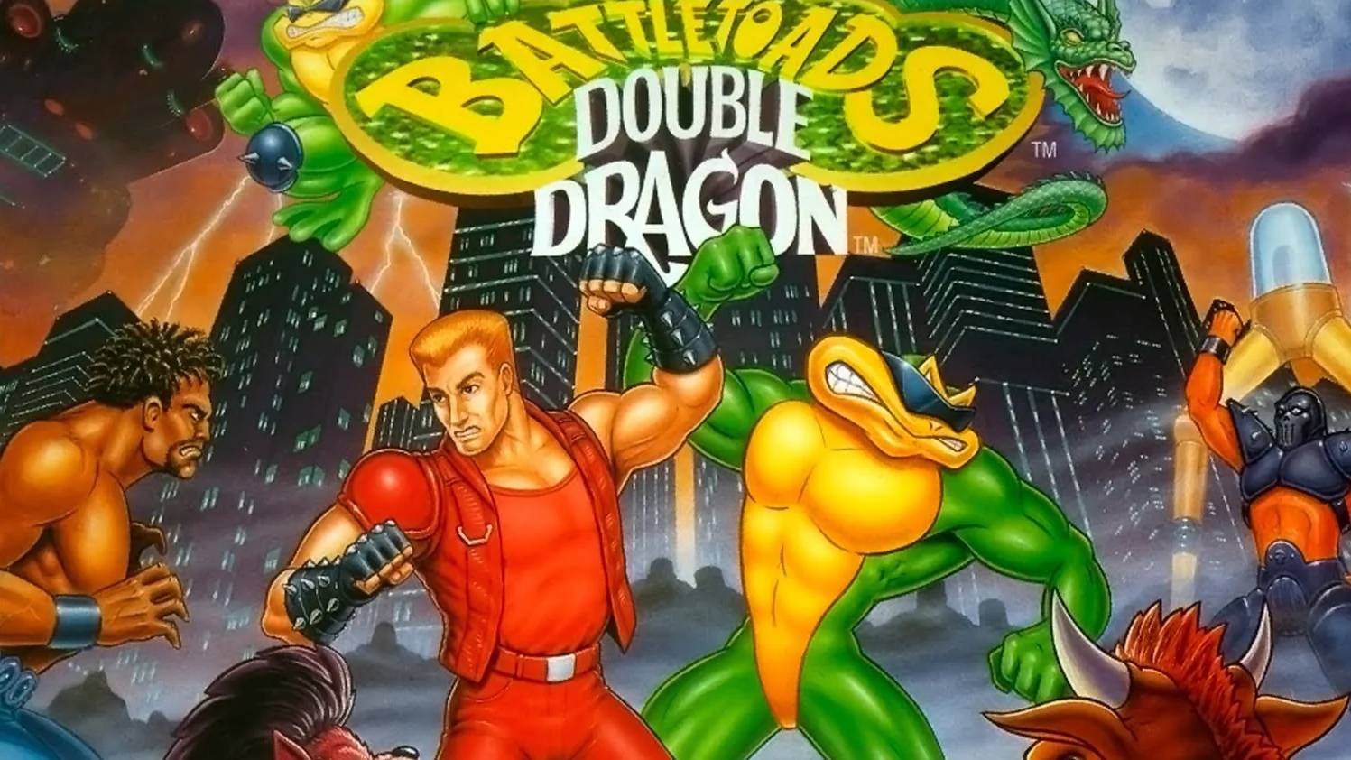 Battletoads and Double Dragon. Боевые жабы и Двойной дракон смотреть онлайн