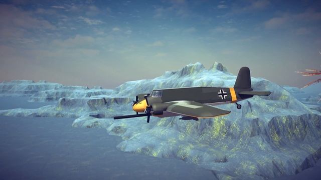 [Besiege] Hs-129 B3_BK 7.5 cannon смотреть онлайн
