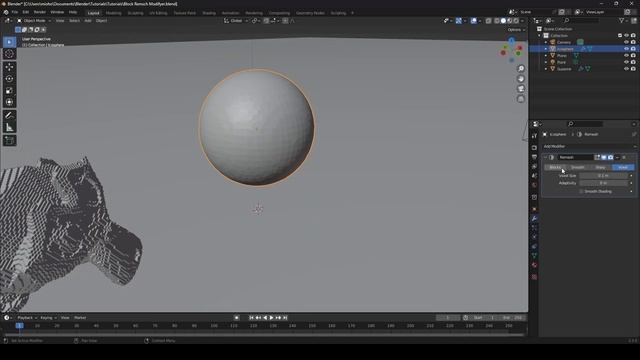 Remesh Modefyer Blender | Minecraft/8-Bit Style [Deutsch/German] смотреть онлайн