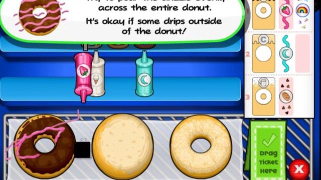 Papa's Donuteria Gameplay смотреть онлайн