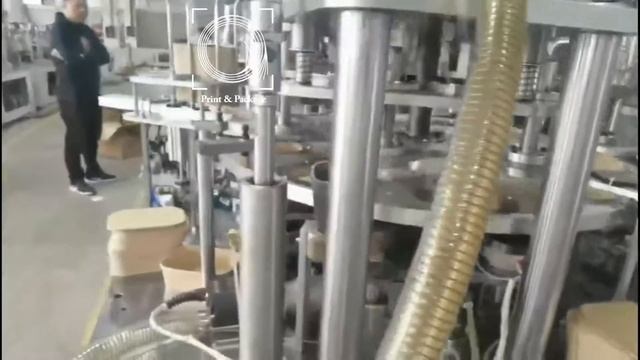 Оборудование для производства прямоугольных бумажных крышек ZGJ 70F смотреть онлайн