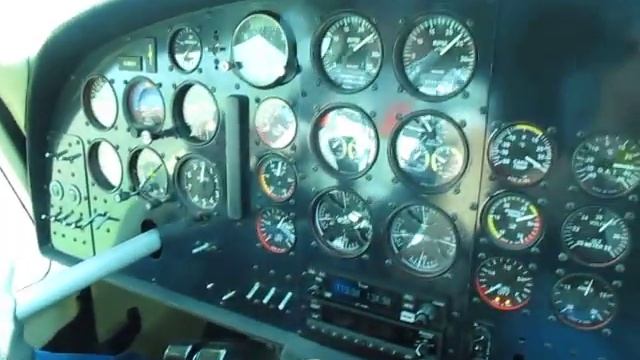 Взлет С-72. Вид из кабины. смотреть онлайн