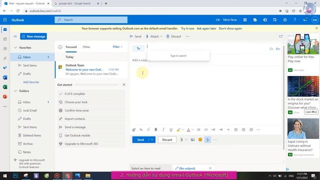 Hướng dẫn cài đặt và sử dụng Outlook Email | Tây Shares смотреть онлайн
