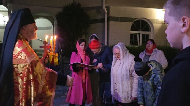 Партенит 🕊 Храм Благовещения .Крестных Ход к дню Празднование Пасха.19.04.25г