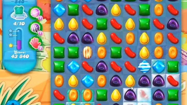 Candy Crush Soda Saga Level 840 - NO BOOSTERS