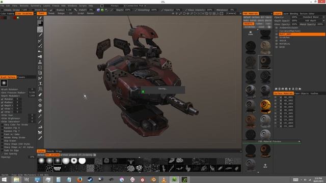 3D Coat UDIM texturing (pbr materials) смотреть онлайн