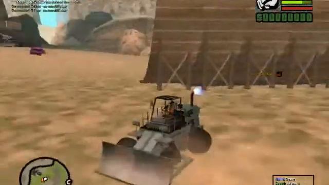 Трактор с нитро! SAMP [GTA SA] смотреть онлайн