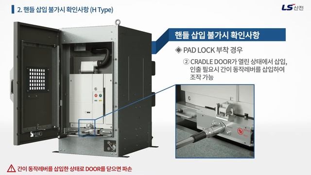 [LS ELECTRIC] VCB (2) 핸들 삽입 불가시 확인사항(H Type) (KOR) смотреть онлайн