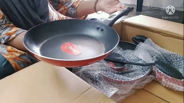 Pigeon Non-stick 7 Pieces Cookware Set Review🙆🏻♀️ смотреть онлайн