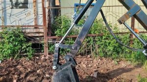 самодельный экскаватор минипогрузчик. обзор экскаватора