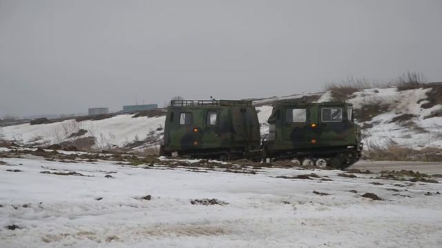 Hagglunds BV-206 - ходовые испытания смотреть онлайн