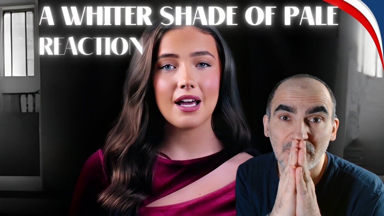 A Whiter Shade Of Pale - Lucy Thomas - (Official Music Video)║ Réaction Française ! смотреть онлайн