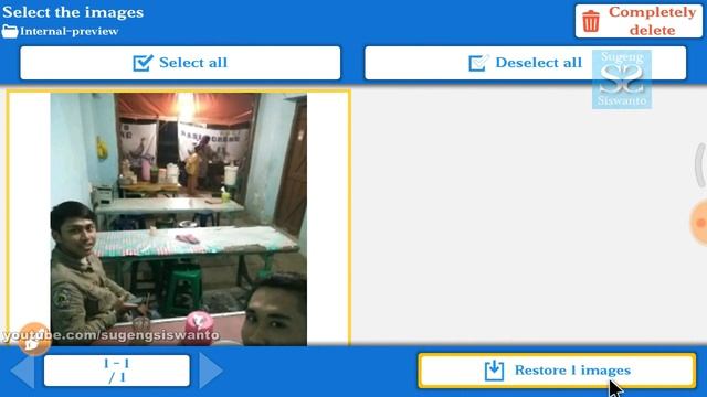 Cara Mengembalikan FOTO yg sudah TERHAPUS di ANDROID смотреть онлайн