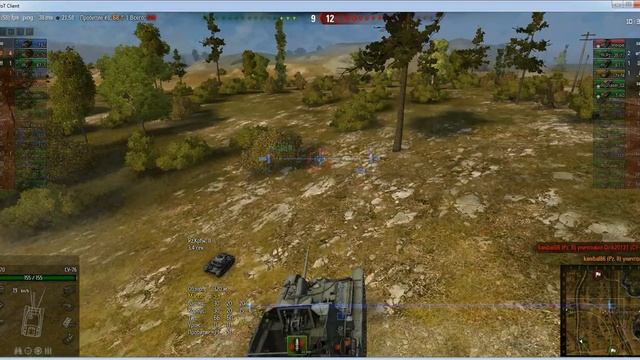 Как надо тащить на су 76? 9 фрагов World of tanks смотреть онлайн