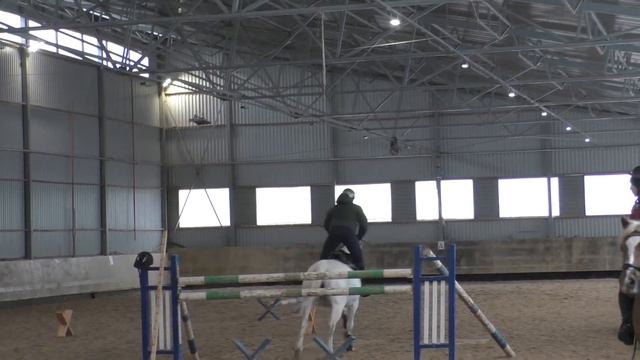 Владлен на Гилде 130 см, тренировка