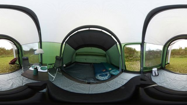 Outwell Broadlands 6A Air Tent - 360 video (2019) смотреть онлайн