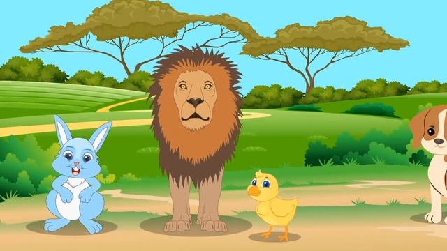 Animal Sounds Song for Children! | Learn Sounds Wild Animals Make | Kids Learning Videos смотреть онлайн
