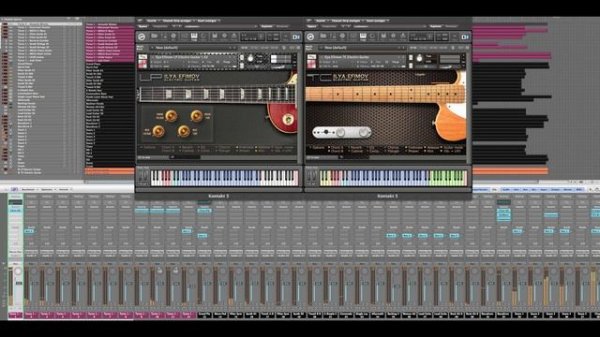 Ilya Efimov - LP & TC Electric Guitar - Rock Chart Demo 01