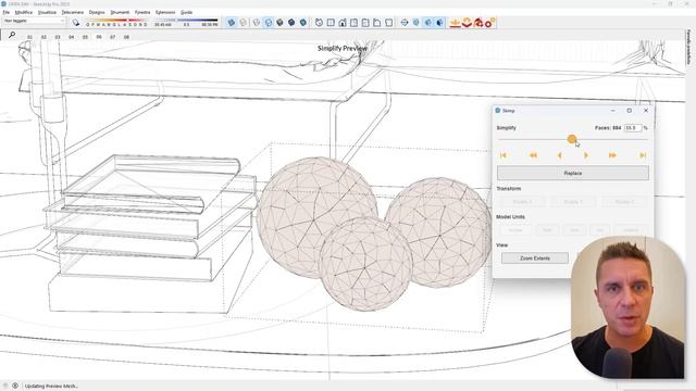 Plugin di SketchUp Semplificare le geometrie con SKIMP INTRO смотреть онлайн