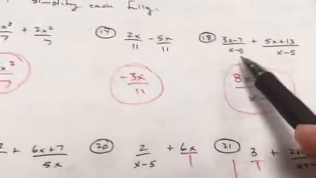 Algebra 2 Rational Functions Quiz #2 Review Video смотреть онлайн