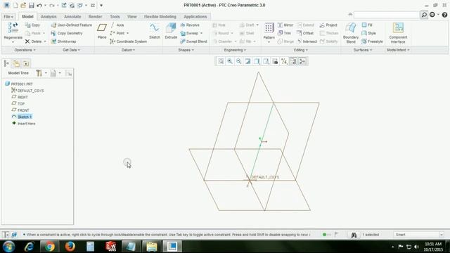 use of trail file in CREO 3.0 смотреть онлайн