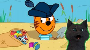 Три Кота  Сокровища пиратов №4 С ГОВОРЯЩИМ СУПЕР КОТОМ ( ИГРА для ДЕТЕЙ ) Три Кота  Развивающие #133