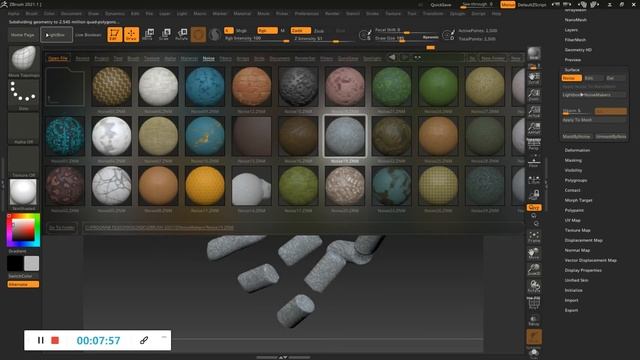 ZBrush ZModeler Polygon Actions Case Study (2) - Edge Bridge смотреть онлайн