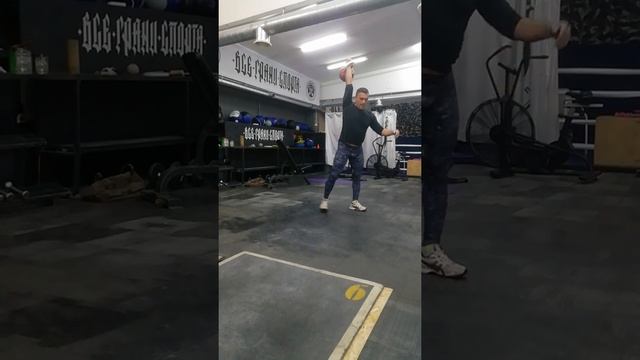Рывок + жим + Тур. Под. Гиря 29,150 - 25 ми. 70 раз. ( есть к чему стремиться) смотреть онлайн