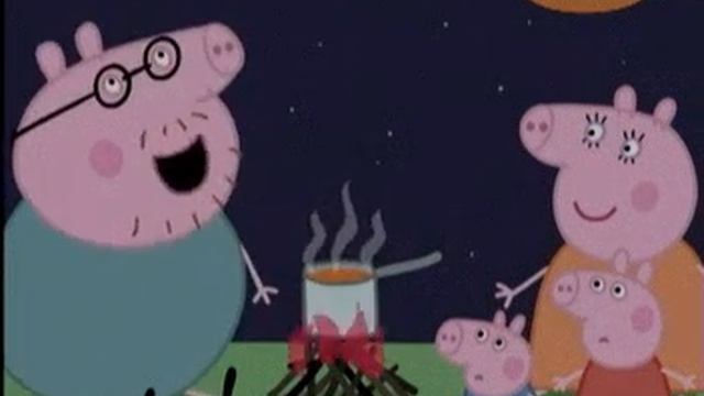 Свинка Пеппа и её семья идут в поход