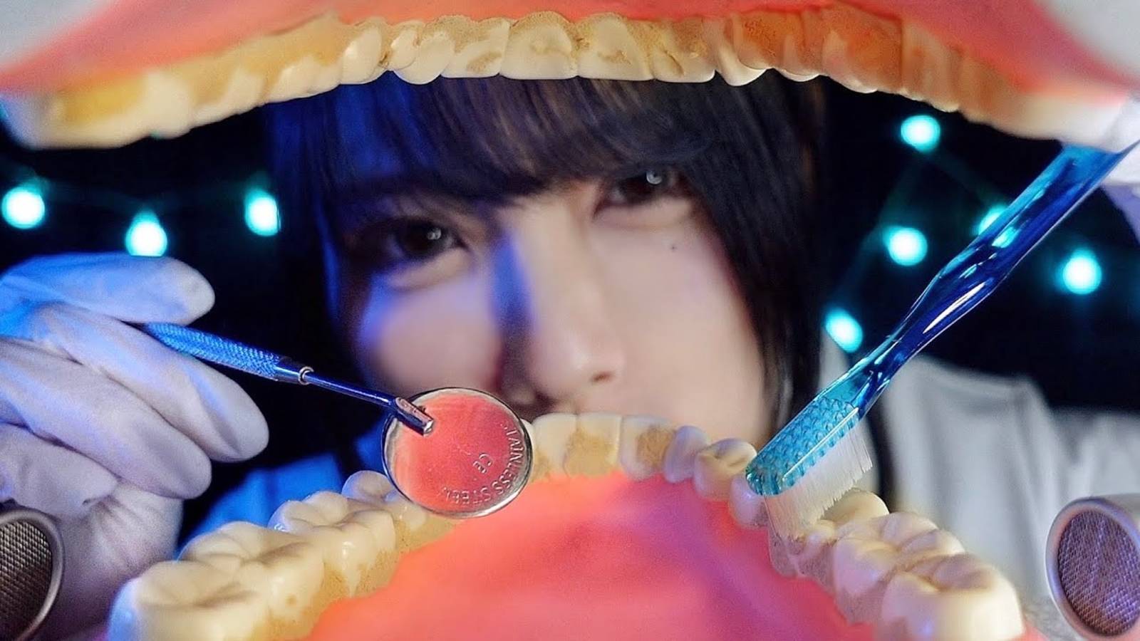 ASMR🦷 Давайте почистим ваши зубы прямо сейчас!